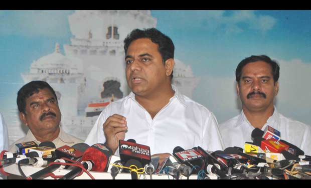 Telangana IT minister K.T. Rama Rao (Photo: DC archives) Telangana IT minister K.T. Rama Rao (Photo: DC archives)